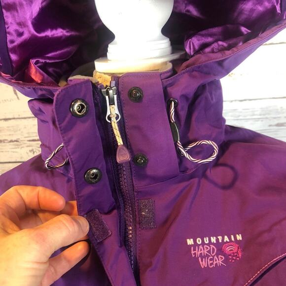 Mountain Hardwear Trifecta women's 3-in-1 insulated jacket & fleece size medium - Picture 11 of 12